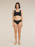 Women's Merino Blend Rib Lotus Hipster  - 1