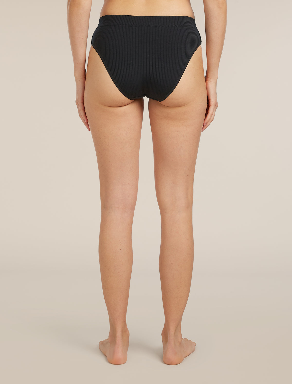 Women's Merino Blend Rib Lotus Hipster  - 2