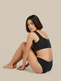 Women's Merino Blend Rib Lotus Hipster  - 6