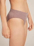 Women's Merino Blend Rib Lotus Hipster  - 4