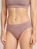 Women's Merino Blend Rib Lotus Hipster  - 7