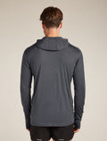 Men's 150 MerinoFine™ Ace Long Sleeve Hoodie Obsidian - 2