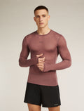 Merino Blend 75 Cool-Lite™ Featherlight™ Long Sleeve Crewe Thermal Top  - 1