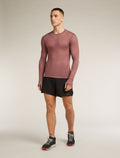 Merino Blend 75 Cool-Lite™ Featherlight™ Long Sleeve Crewe Thermal Top  - 3