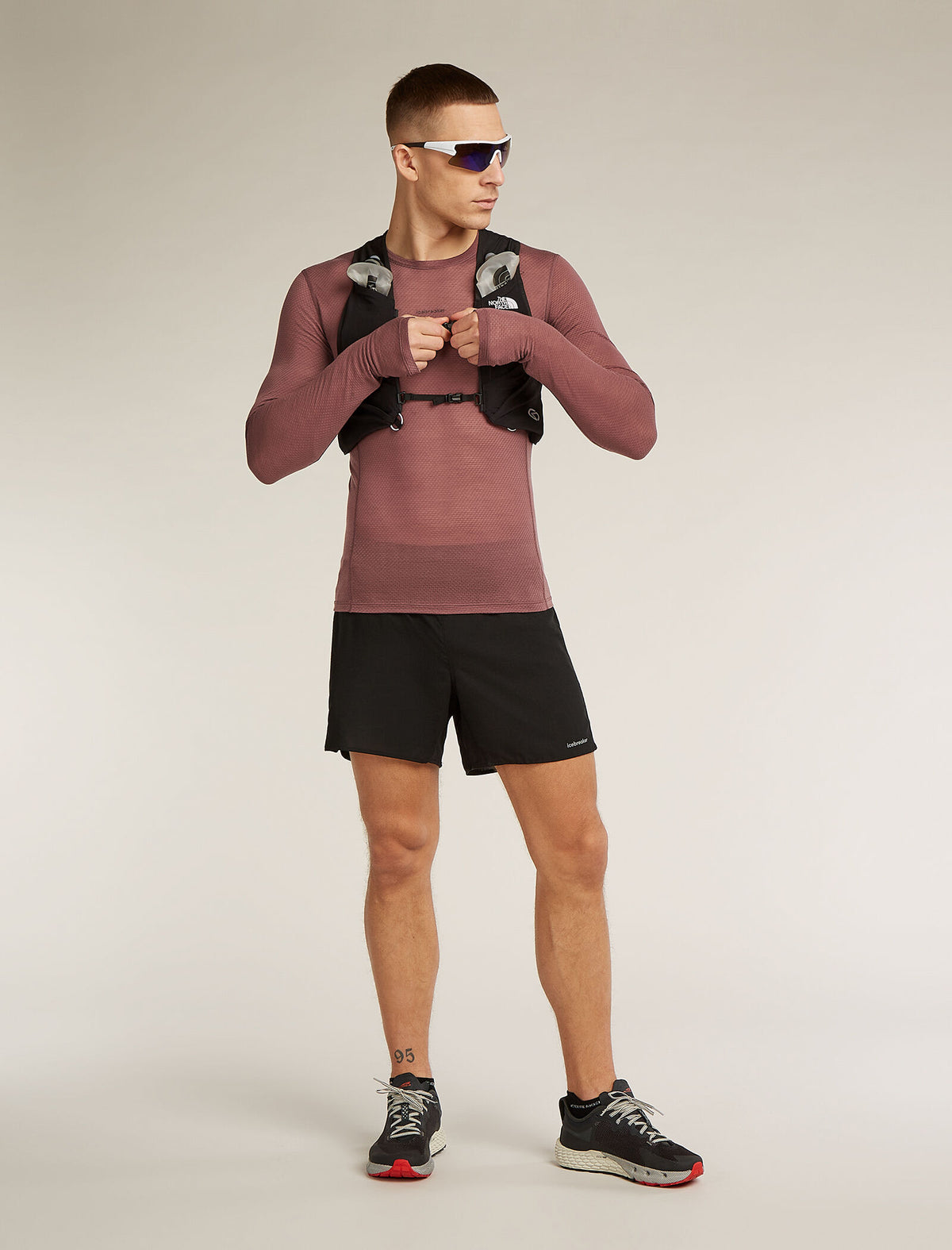 Merino Blend 75 Cool-Lite™ Featherlight™ Long Sleeve Crewe Thermal Top  - 4