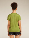 Women's Merino Blend 125 Cool-Lite™ Speed Short Sleeve T-Shirt Olive - 2
