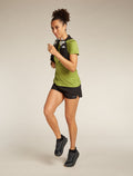 Women's Merino Blend 125 Cool-Lite™ Speed Short Sleeve T-Shirt Olive - 4