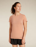 Women's Merino Blend 125 Cool-Lite™ Speed Short Sleeve T-Shirt Desert sand - 1
