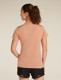 Women's Merino Blend 125 Cool-Lite™ Speed Short Sleeve T-Shirt Desert sand - 2