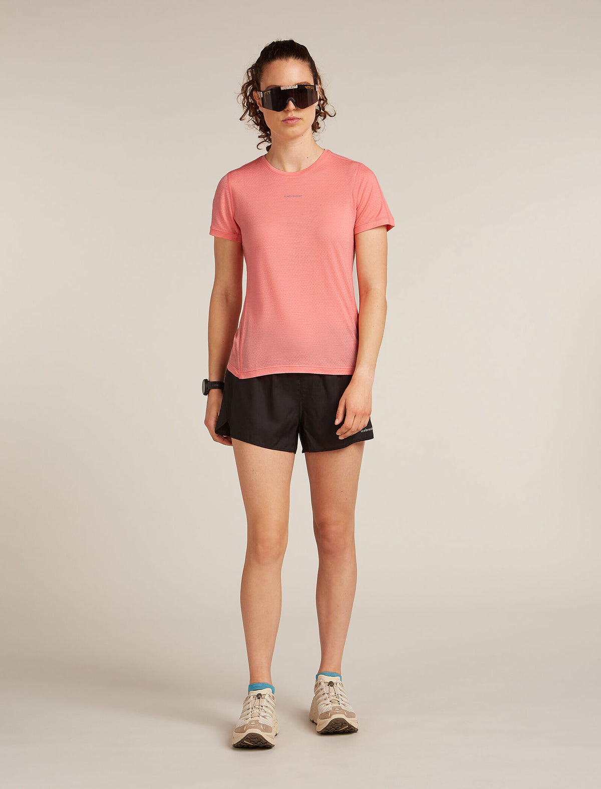 Women's Merino Blend 125 Cool-Lite™ Speed Short Sleeve T-Shirt Acid pink - 4