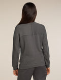 Women's Merino 260 Waffle Knit Wander Long Sleeve Half Zip Top  - 2