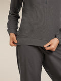 Women's Merino 260 Waffle Knit Wander Long Sleeve Half Zip Top  - 7