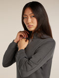 Women's Merino 260 Waffle Knit Wander Long Sleeve Half Zip Top  - 5