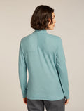 Women's Merino 260 Waffle Knit Wander Long Sleeve Half Zip Top  - 2