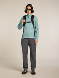 Women's Merino 260 Waffle Knit Wander Long Sleeve Half Zip Top  - 4