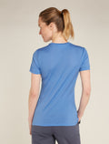 Women's Merino 150 Tech Lite Short Sleeve T-Shirt Camping Lines  - 3