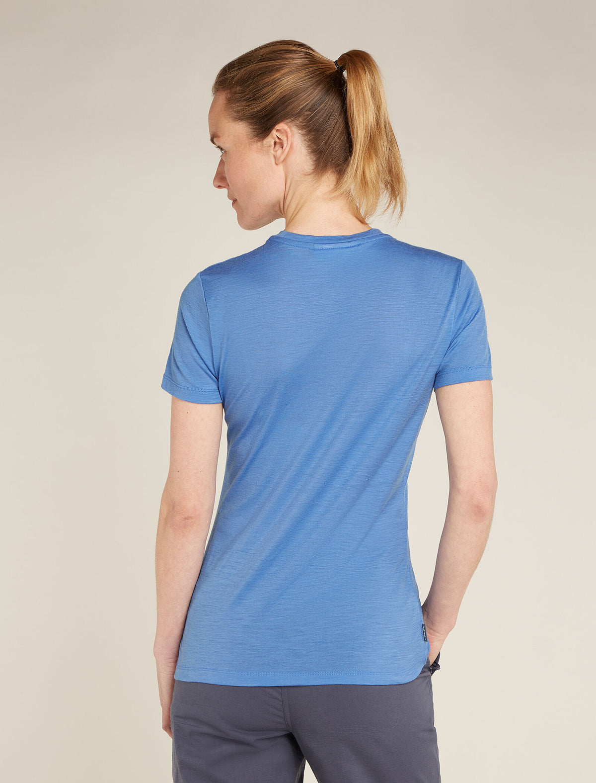 Women's Merino 150 Tech Lite Short Sleeve T-Shirt Camping Lines  - 2