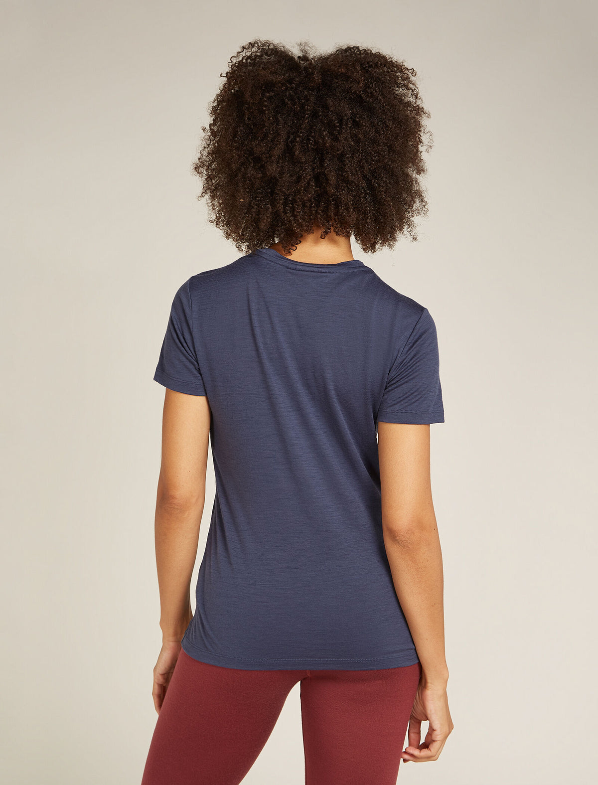 Women's Merino 150 Tech Lite Short Sleeve T-Shirt Camping Lines  - 2