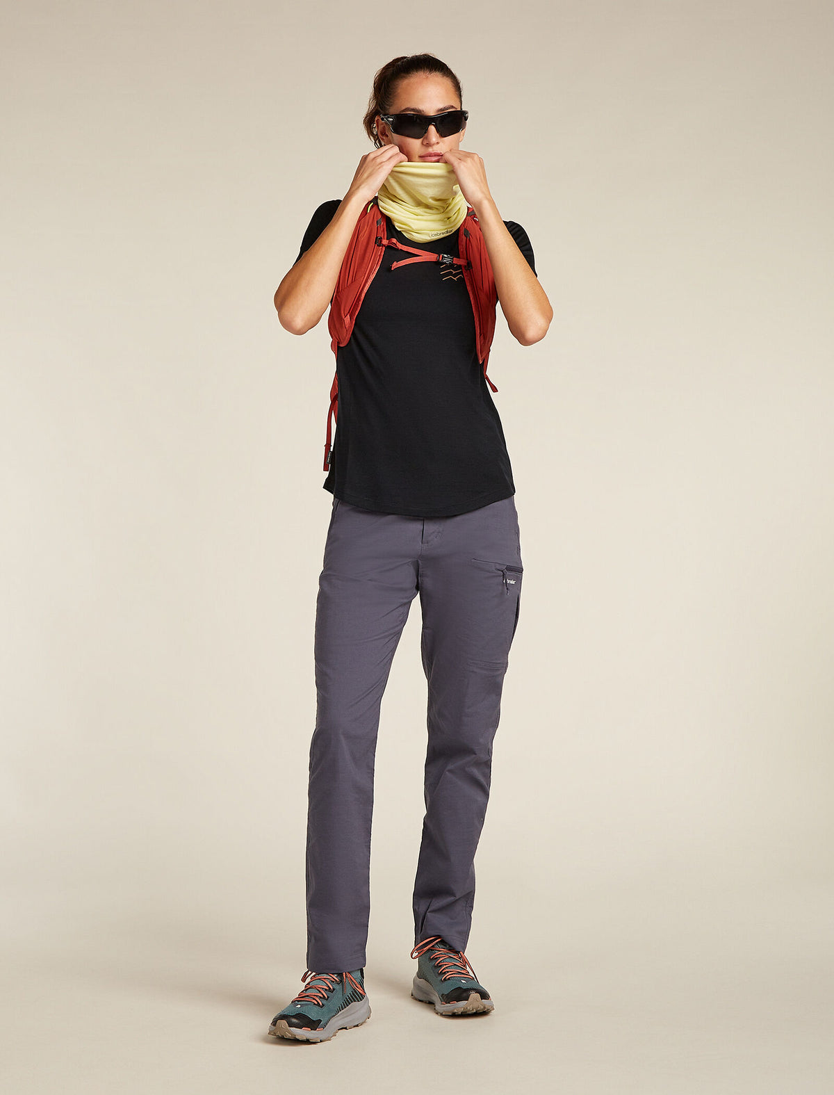 Women's Merino Blend 125 Cool-Lite™ Sphere Short Sleeve T-Shirt Across the Peaks  - 4