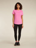 Women's Merino Blend 125 Cool-Lite™ Sphere Short Sleeve T-Shirt Across the Peaks Pop - 3