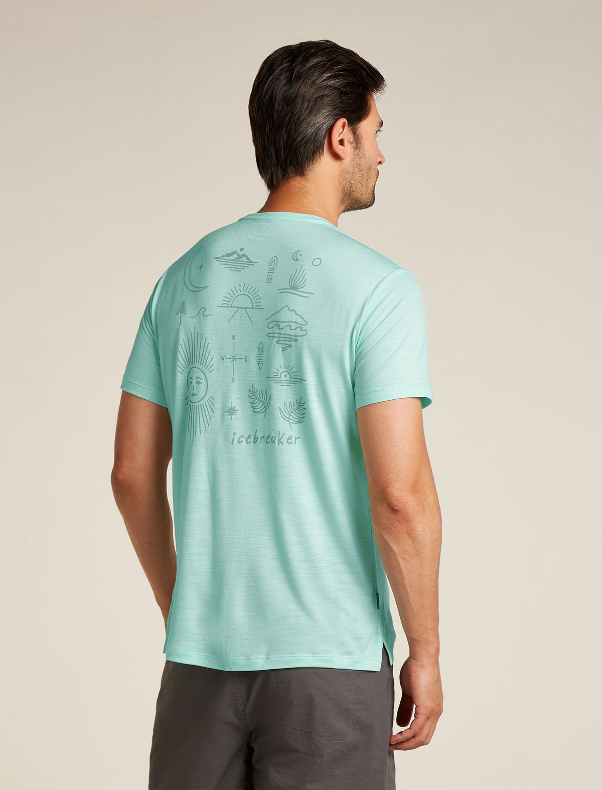 Men's Merino Blend 125 Cool-Lite™ Sphere Short Sleeve T-Shirt Explore More  - 2