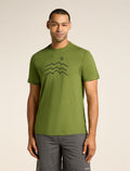 Men's Merino Blend 125 Cool-Lite™ Sphere Short Sleeve T-Shirt Across the Peaks  - 1