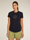 Women's Merino Blend 125 Cool-Lite™ Sphere Short Sleeve T-Shirt Fusion Black - 1