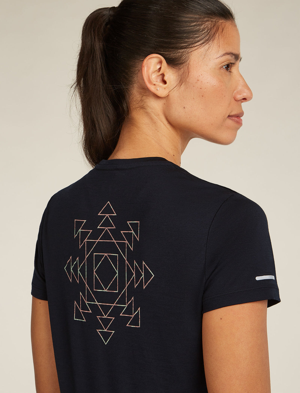 Women's Merino Blend 125 Cool-Lite™ Sphere Short Sleeve T-Shirt Fusion Black - 7