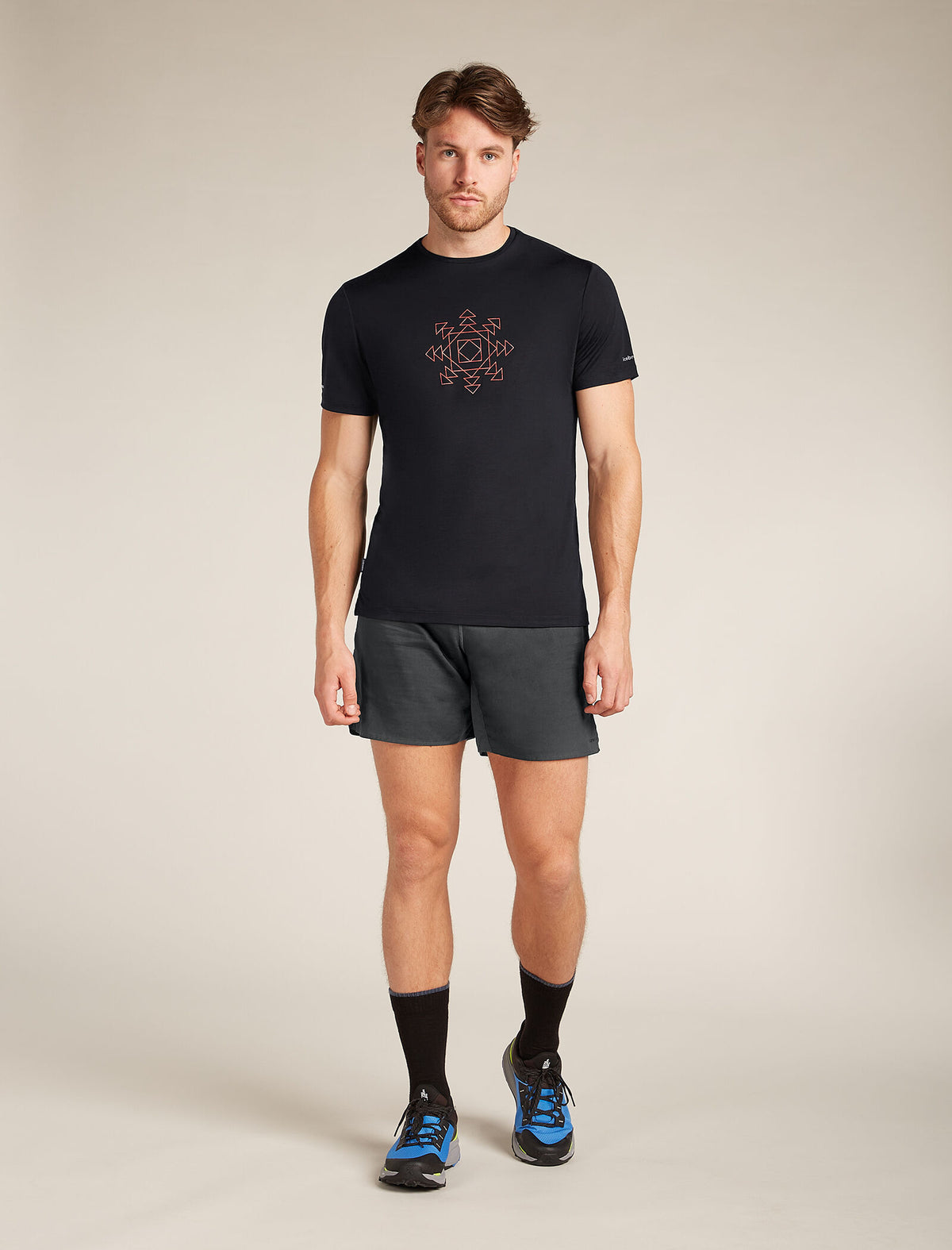 Men's Merino Blend 125 Cool-Lite™ Sphere Short Sleeve T-Shirt Fusion  - 3
