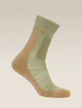 Women's Merino Hike+ Medium Crew Socks Lichen/Sand - 4