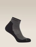 Women's Merino Hike+ Light Mini Socks Obsidian/Black - 1