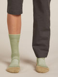 Women's Merino Hike+ Light Crew Socks Lichen/Sand - 3