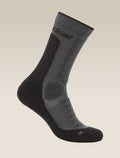 Women's Merino Hike+ Heavy Crew Socks Obsidian/Black - 1