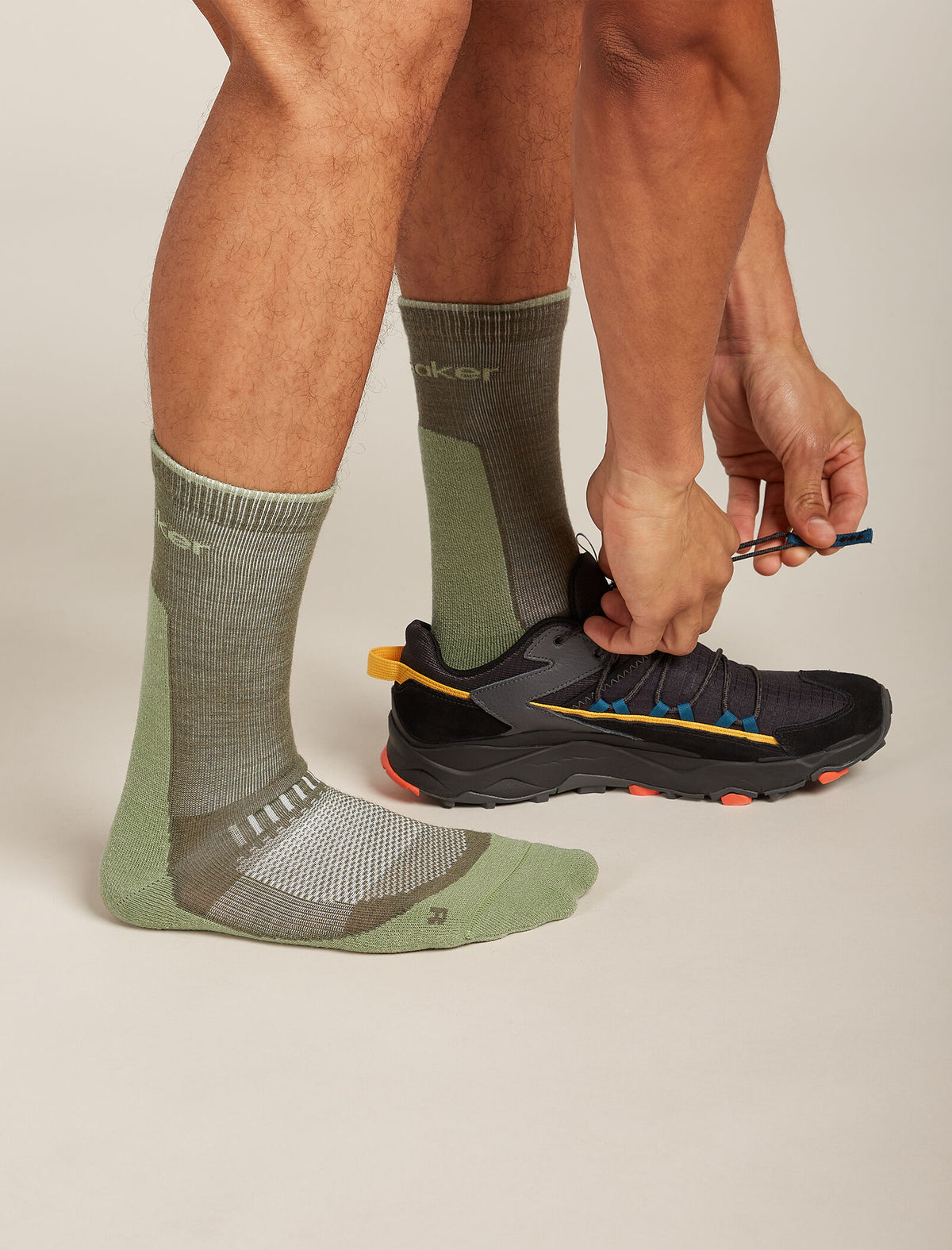 Men's Merino Hike+ Light Crew Socks  - 1