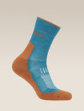 Men's Merino Hike+ Light Crew Socks Topaz/Trail - 4