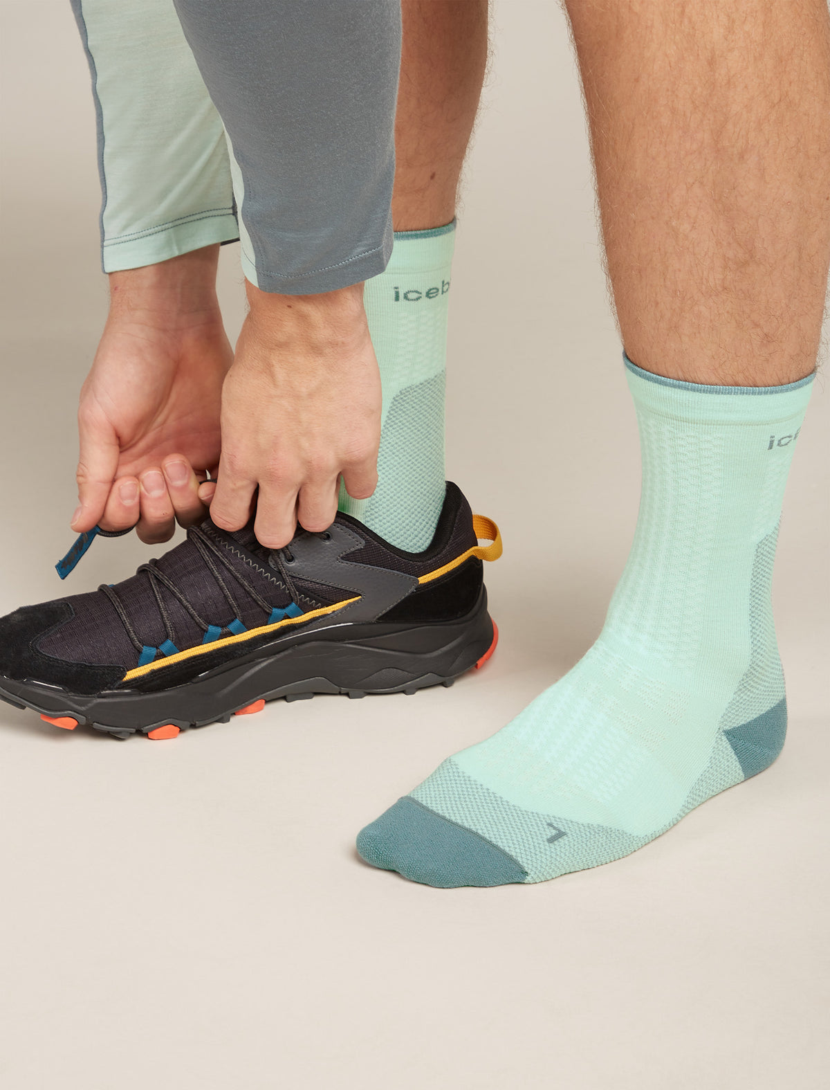 Men's Merino Hike+ Ultralight Crew Socks  - 1