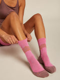 Women's Merino Hike+ Medium Crew Socks Across the Peaks  - 2