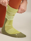 Women's Merino Hike+ Medium Crew Socks Across the Peaks  - 2