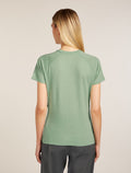 Women's Merino 200 Waffle Elevation Short Sleeve T-Shirt Seaglass - 2
