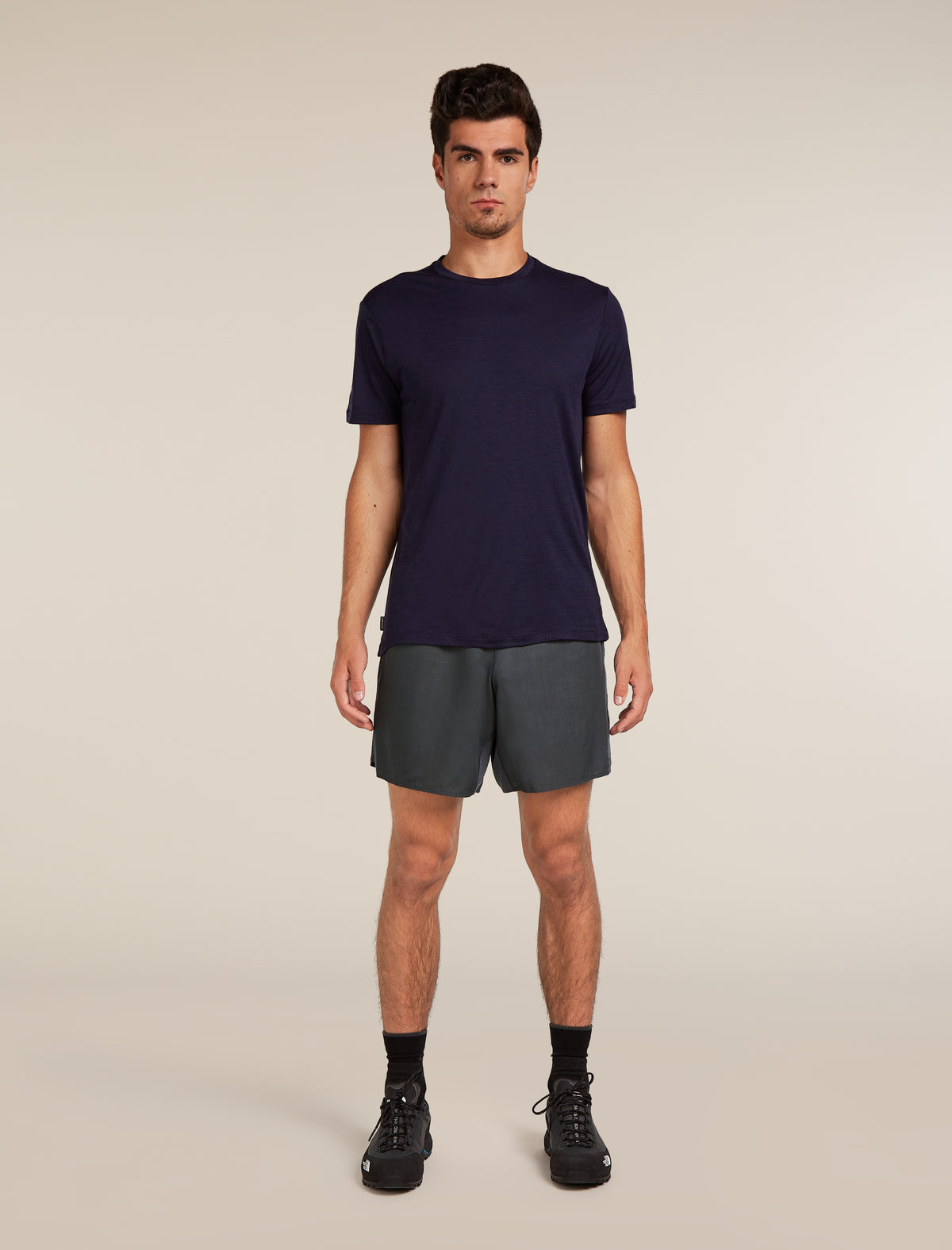 Men's Merino Blend 125 Cool-Lite™ Active 7" Shorts Obsidian - 3