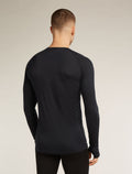 Men's Merino Blend 125 ZoneKnit™ Long Sleeve Crewe Thermal Top  - 2