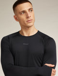 Men's Merino Blend 125 ZoneKnit™ Long Sleeve Crewe Thermal Top  - 5