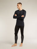 Men's Merino Blend 125 ZoneKnit™ Long Sleeve Crewe Thermal Top  - 3