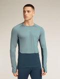 Men's Merino Blend 125 ZoneKnit™ Long Sleeve Crewe Thermal Top  - 1