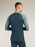 Men's Merino Blend 125 ZoneKnit™ Long Sleeve Crewe Thermal Top  - 2