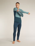 Men's Merino Blend 125 ZoneKnit™ Long Sleeve Crewe Thermal Top  - 3