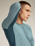 Men's Merino Blend 125 ZoneKnit™ Long Sleeve Crewe Thermal Top  - 6