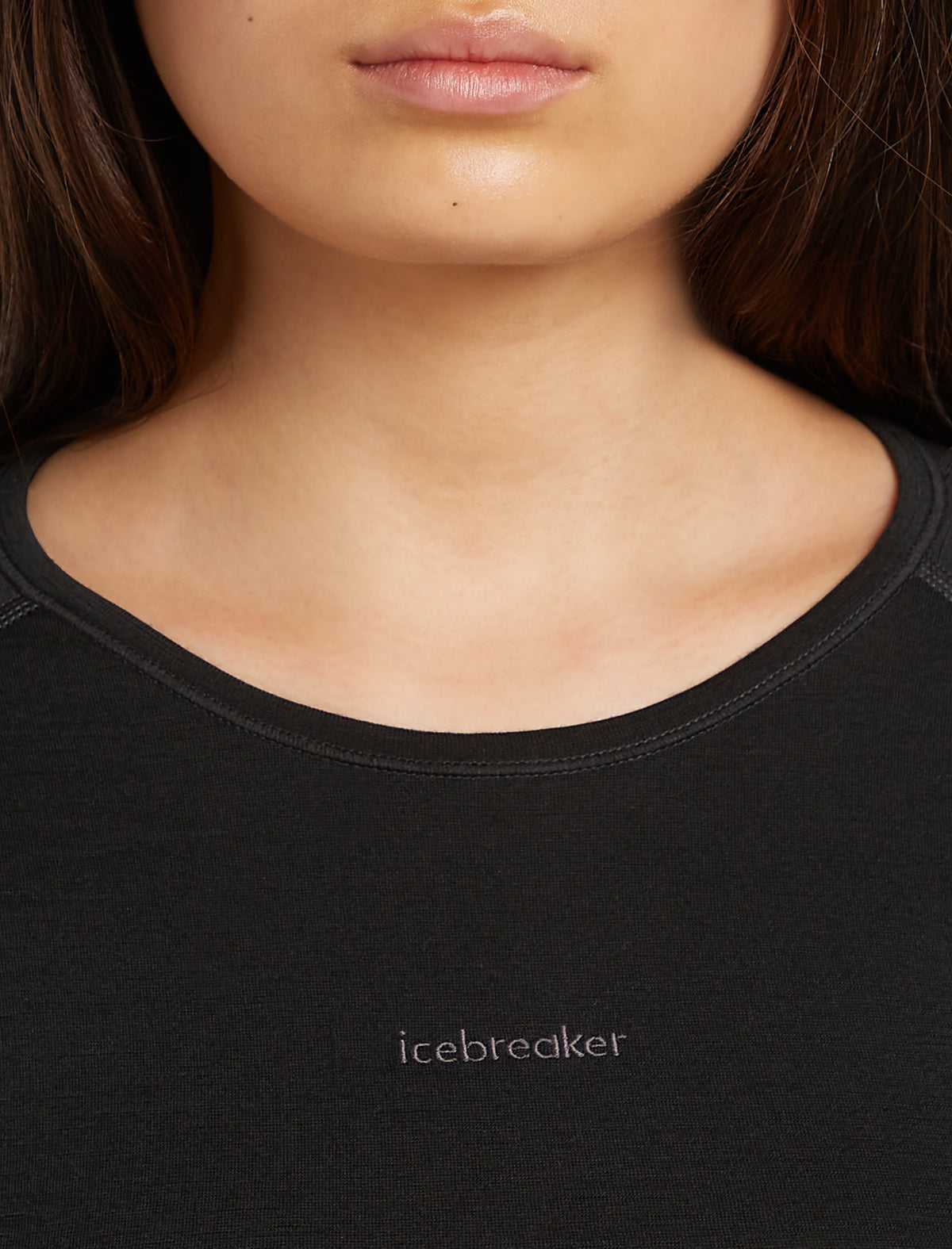 Merino 200 ZoneKnit™ Long Sleeve Crew Thermal Top Black - 5