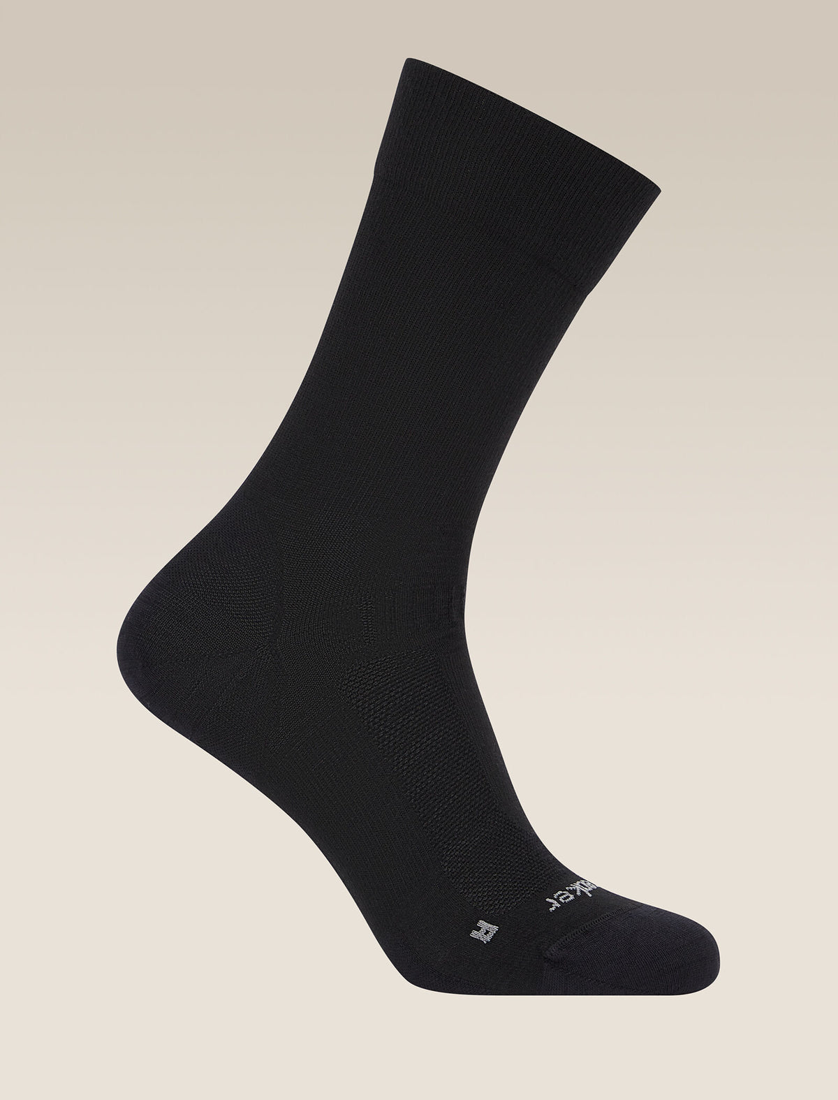 Women's Merino Hike+ Liner Crew Socks Black - 4
