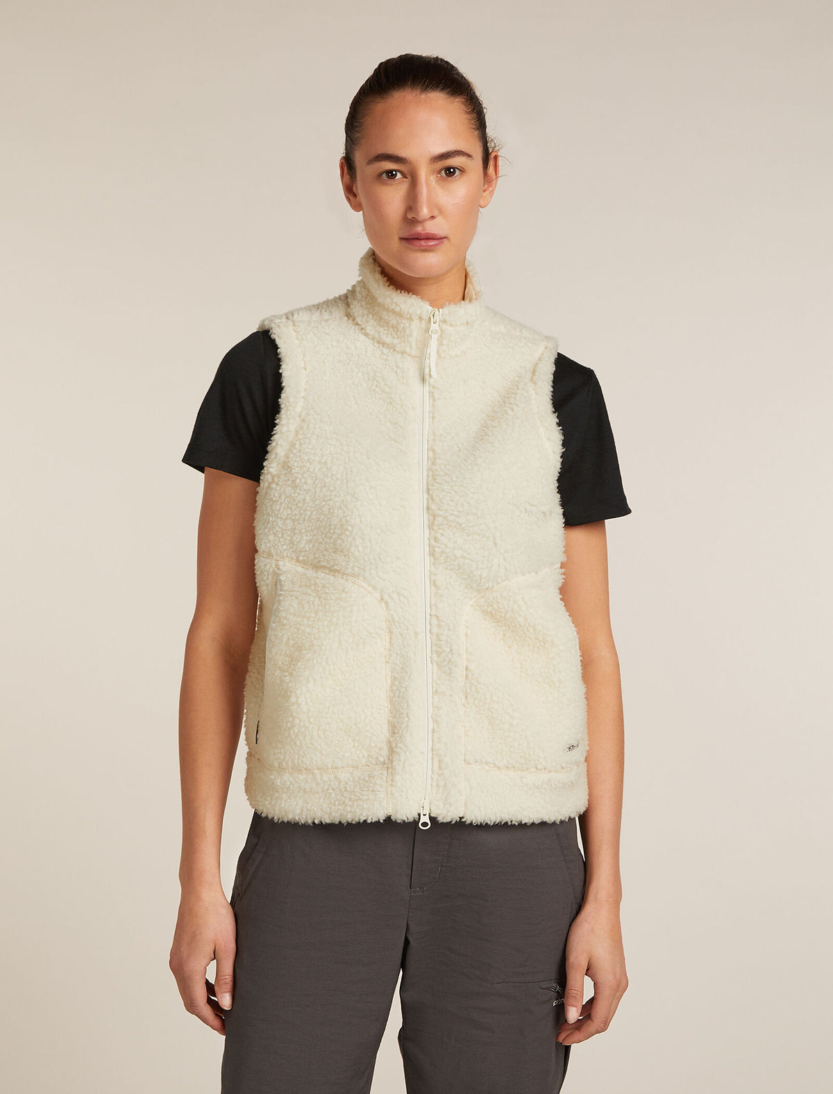 Merino Blend 960 RealFleece™ High Pile Vest Undyed - 1